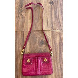 Vintage MARC JACOBS Small Pink Gold Crossbody small shoulder Bag Rare